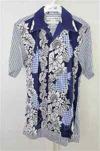 COMME des GARCONS SHIRT / -sleeved multi-patterned shirt 【中古】 20-09-28-004-1-BL-CD-OD-ZH