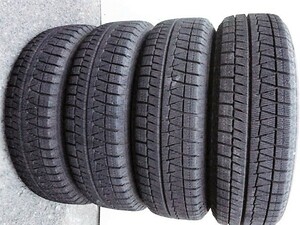 新同スタッドレス 155/65R14 BRIDGESTONE BLIZZAK REVO GZブリヂストンブリザックレボ 4本タントコンテデイズルークスウェイクワゴンRミラ