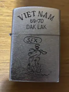本物 1969年製 ベトナムzippo Vietnam スヌーピー 刻印