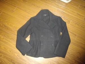 【ARAMIS】アラミス ウール コート ジャケット 黒 38 ブラック（中古美品）