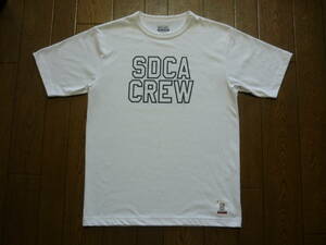 STANDARD CALIFORNIA　スタンダードカリフォルニア　半袖　Tシャツ　SDCA CREW　サイズS　COOL AND DRY