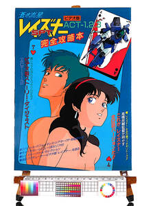 [Vintage][Delivery Free]1986 Animedia Blue Comet SPT Layzner Complete Capture Book 蒼き流星SPTレイズナー 完全攻略本76P [tag1111] 