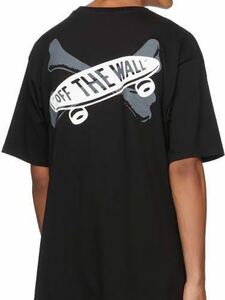 送料無料 M 黒 WTAPS VANS S/S T SHIRT MOSH PIT tee black ダブルタップス バンズ Tシャツ crossbone クロスボーン ポケT 新品未使用