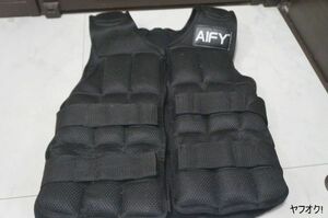 AIFY ウエイトベスト ウエイトジャケット トレーニング パワージャケット 15kg