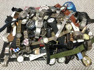 ジャンク 腕時計 200本以上 SEIKO CITIZEN CASIO セイコー シチズン カシオ ブランド まとめ売り 大量 まとめて 動作未確認品 ⑤