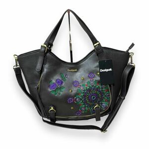 デシグアル Desigual タグ付き　未使用　トートバッグ　ショルダーバッグ　 BOLS_ROTTERDAM NEW MOON 海外タグ　インポート　バッグ