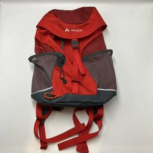 【10L】VAUDE outdoor rucksack red ファウデ アウトドア リュック キッズ レッド 赤F219