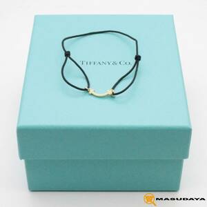 ◆◇【未使用保管品】Tiffany & Co. ティファニー Tスマイル ダイヤモンド ブレスレット Au750◇◆