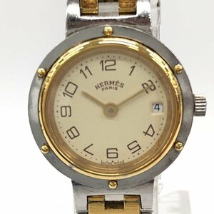 HERMES エルメス 腕時計 2針 稼働品 219604 クリッパー【CEAR8010】