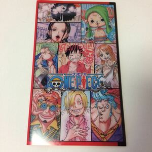 ONE PIECE ワンピース アニバーサリーフェア 2018 オリジナルマルチケース ジャンプショップ限定 非売品 麦わら一味 ルフィ ゾロ サンジ