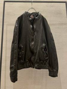 00s archive SANTACROCEレザー ジャケット ライダース　leather jacket Neil Barrett back lash rick owens julius incarnation l.g.b.