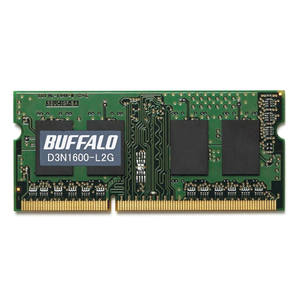 まとめ得 BUFFALO バッファロー PC3L-12800(DDR3L-1600)対応 204PIN DDR3 SDRAM S.O.DIMM 2GB D3N1600-L2G D3N1600-L2G x [2個] /l