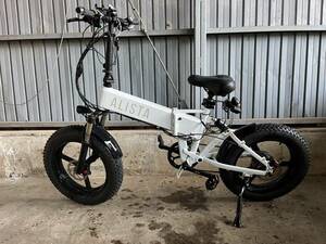ALISAT HYBRID XHN2105 電源確認済み E-Bike 電動バイク 現状販売 バンガレ 大和市内配送可 京都引き取り可