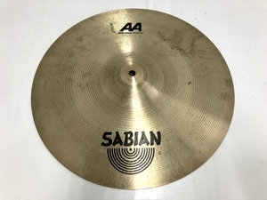 セイビアン SABIAN AA Rock Crash 18/46cm シンバル 打楽器 ドラム 割れあり ジャンク T8759693