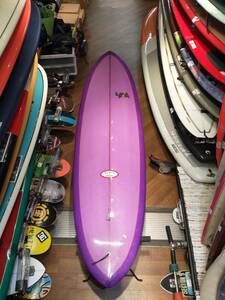 【自宅配送不可:営業所止】VELZY Double Ender 7’2” ベルジー ダブルエンダー 7’2” ミッドレングス 茅ヶ崎駅北口店 店舗受取可