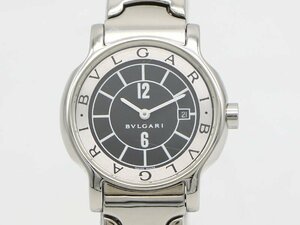 【 ブルガリ BVLGARI 】 ST29S ソロテンポ 29mm SS デイト クォ―ツ レディース 新着 02226-0