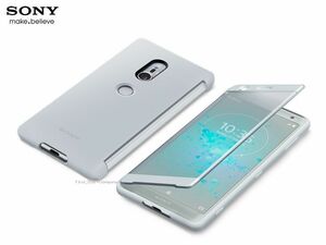 Sony◆ソニー 【ソニー純正】 Xperia XZ2用 Style Cover Touch グレイ・灰色 SCTH40 SO-03K/SOV37 【並行輸入品】A