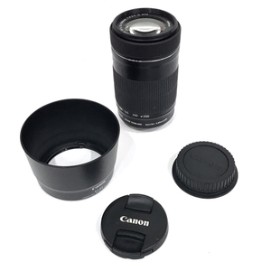 1円 CANON ZOOM LENS EF-S 55-250mm 1:4-5.6 IS STM カメラレンズ オートフォーカス L172300