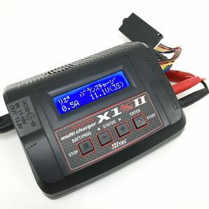 HITEC multi charger X1 AC PLUS Ⅱ ハイテック マルチチャージャー 通電確認済 alp梅0404