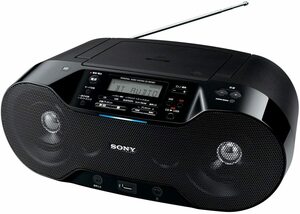 ソニー CDラジオ FM/AM/ワイドFM/Bluetooth対応 オートスタンバイ機能搭載 (中古品)
