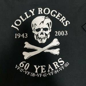 60周年記念 ジョリーロジャース Jolly Rogers Tシャツ ミリタリー 軍物 海軍 空軍 VF-84 VF-103