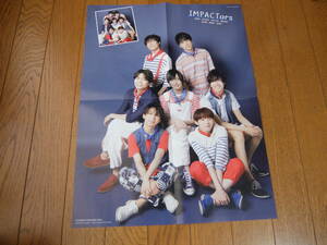 ジャニーズ　雑誌の付録　IMPACTors ポスター