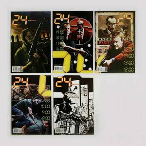 〈24 -TWENTY FOUR- コミック版〉24: Nightfall #1～5 全5巻コンプリート /ジャック・バウアー