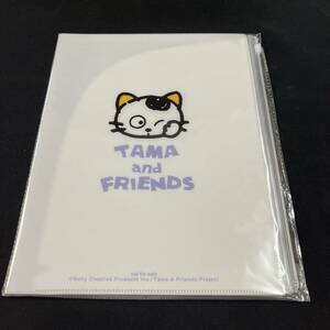 【中古 送料込】『タマ＆フレンズ×YAMADA電気 クリアファイル(6ポケット+1ファスナーポケット)』 ◆N4-223