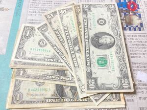 アメリカ ドル紙幣 まとめて50ドル分セット　旧紙幣　外貨　外国紙幣　旧紙幣 旧札　海外