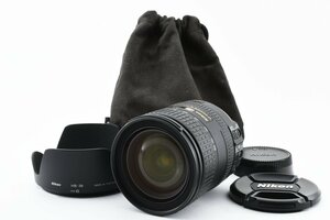 Nikon AF-S DX 16-85mm f/3.5-5.6G ED VR [美品] HB-39レンズフード ポーチ付き 手ぶれ補正 高倍率ズームレンズ