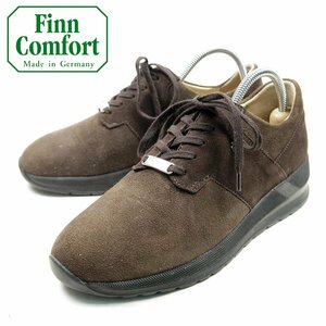 定価5万円　医師が認める靴　美品　5表記　24cm相当　Finn Comfort　フィンコンフォート　コンフォートシューズ　レザー　ブラウン/U6757