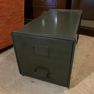 【22100405HT】U.S vintage/米軍放出品/steel shelf/steel box/米軍払い下げ/アメリカ家具/vintage/ビンテージ/ミリタリー/2.