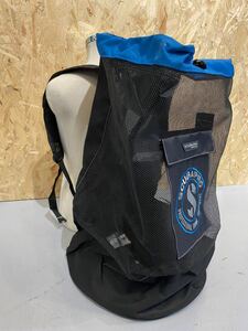 新品 SCUBAPRO Mesh Sack BAG メシューバック 80L 背負う可能