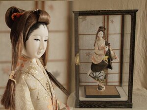 昭和レトロ 舞子 和服美人41ｃｍ 芸者人形 日本伝統工芸 日本人形 美人女性フィギュア