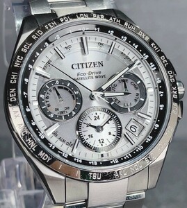 超美品 シチズン CITIZEN ATTESA アテッサ Eco-Drive エコ・ドライブ （F900）GPS機能 電波ソーラー 腕時計 サテライトウエーブ CC9010-66A