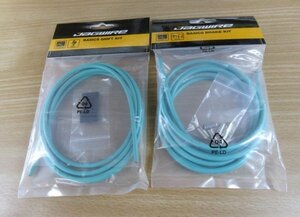 Jag wire　シフト+ブレーキ用 アウターワイヤー　チェレステ（BIANCHIカラー）　新品