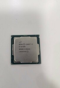 Intel CPU Core i7 8700K LGA【中古】CPU