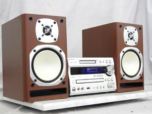 ☆ ONKYO オンキョー CD/MDコンポ/FR-N7FX + スピーカーペア/D-N7FX 2008年製 箱付き ☆中古☆