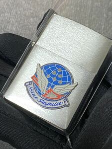 zippo ブルーインパルス 立体メタル 航空自衛隊 希少モデル 2008年製 Blue Impulse シルバーインナー 2008年製