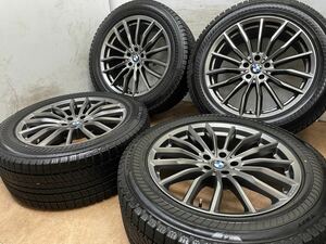 美品！ブリザックバリ溝！MAK RAPP KBA52996 20インチ 9J +35 PCD112 5H ブリヂストン 255/55R20 BMW X5 G05 X6 G06 X7 G07 iX i20 4本