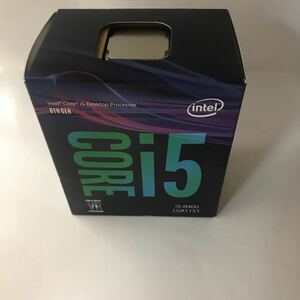 未開封　 Intel CPU Core i5-8400 2.8GHz 9Mキャッシュ LGA1151　絶版　Amazonプレミア