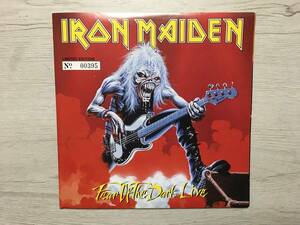 IRON MAIDEN FEAR OF THE DARK LIVE UK盤　POSTER BAG