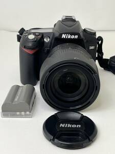 【M13】Nikon D90 ボディー DX AF-S NIKKOR 18-105mm 1:3.5-5.6G ED VR レンズ付き 動作品 中古