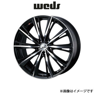 ウェッズ レオニス WX アルミホイール 4本 オデッセイ RB3/RB4 18インチ ブラックミラーカット 0033902 WEDS LEONIS WX