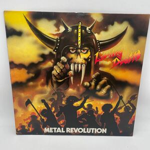 【ドイツ盤オリジナル】Living Death/Metal Revolution/レコード/LP/85年作