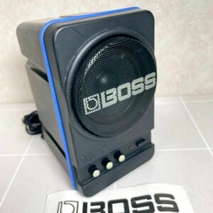 BOSS アンプ内蔵スピーカー　MA-12 説明書付き