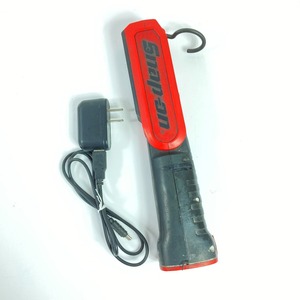 ＊＊ Snap-on スナップオン リチャージブルアングルLEDライト USB充電アダプタ付属 ECARA052J レッド×ブラック 傷や汚れあり