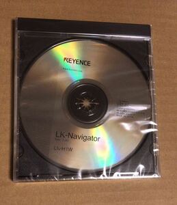 ★新品未開封★キーエンス、KEYENCE.LK-H1W、高速・高精度CCDレーザ変位計 LK-G3000 シリーズ 設定支援ソフト LK-Navigator LK-H1W