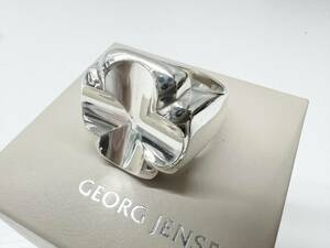 良好品　Georg Jensen　ジョージジェンセン　リング　指輪　シルバー　925　316　＃19　デンマーク