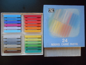 #２　 ヌーベル カレーパステル 24色セット NCT-24B NOUVEL CARRE PASTEL 